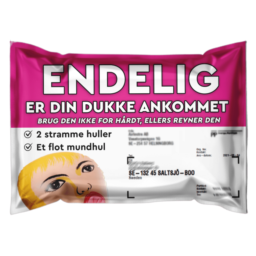 Dukken ankom