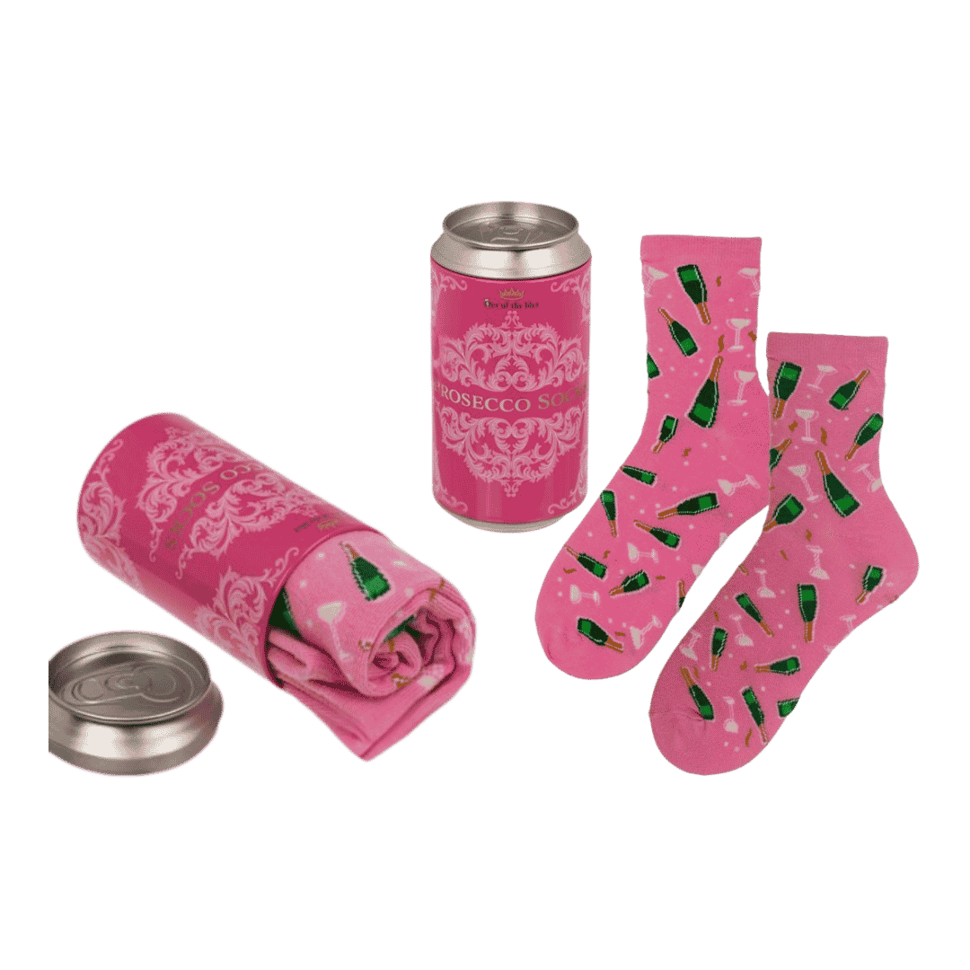 Prosecco Socks – Strømperne til alle, der elsker bobler
